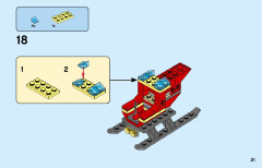 LEGO 60271 instructions page 21 – build guide