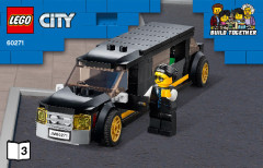 LEGO 60271 instructions page 1 – build guide