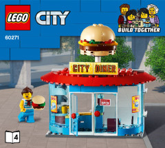 LEGO 60271 instructions page 1 – build guide