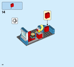 LEGO 60271 instructions page 22 – build guide