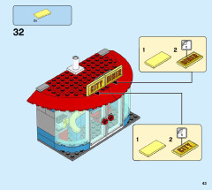 LEGO 60271 instructions page 43 – build guide