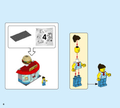 LEGO 60271 instructions page 6 – build guide