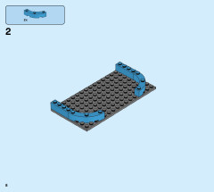 LEGO 60271 instructions page 8 – build guide