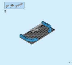 LEGO 60271 instructions page 9 – build guide