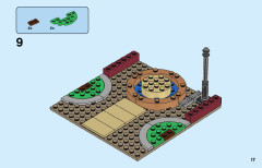 LEGO 60271 instructions page 17 – build guide