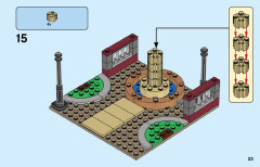 LEGO 60271 instructions page 23 – build guide