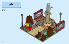 LEGO 60271 instructions page 34 – build guide