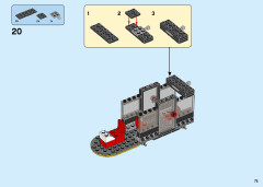 LEGO 60271 instructions page 75 – build guide