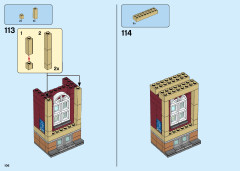 LEGO 60271 instructions page 106 – build guide
