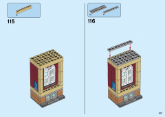 LEGO 60271 instructions page 107 – build guide