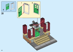 LEGO 60271 instructions page 34 – build guide