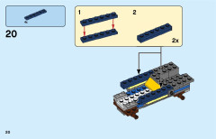 LEGO 60272 instructions page 20 – build guide
