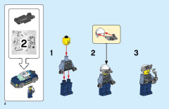 LEGO 60273 instructions page 2 – build guide