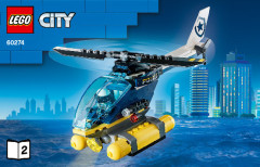 LEGO 60274 instructions page 1 – build guide