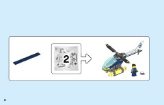 LEGO 60274 instructions page 2 – build guide