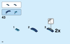 LEGO 60274 instructions page 42 – build guide