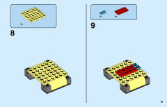 LEGO 60274 instructions page 9 – build guide