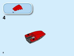 LEGO 60275 instructions page 8 – build guide