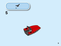 LEGO 60275 instructions page 9 – build guide