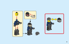 LEGO 60276 instructions page 5 – build guide