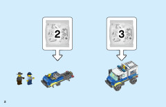 LEGO 60276 instructions page 2 – build guide