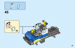 LEGO 60276 instructions page 43 – build guide
