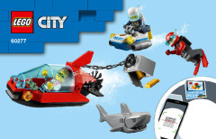 LEGO 60277 instructions page 1 – build guide
