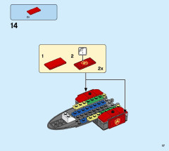 LEGO 60281 instructions page 17 – build guide