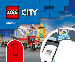 LEGO 60282 instructions page 1 – build guide