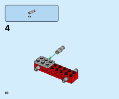LEGO 60282 instructions page 10 – build guide