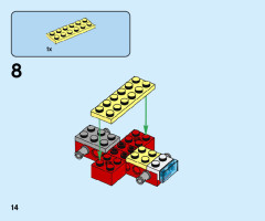 LEGO 60282 instructions page 14 – build guide