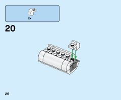LEGO 60282 instructions page 26 – build guide
