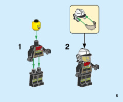 LEGO 60282 instructions page 5 – build guide