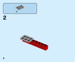 LEGO 60282 instructions page 8 – build guide