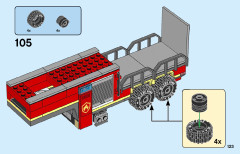 LEGO 60282 instructions page 123 – build guide