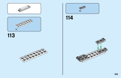 LEGO 60282 instructions page 129 – build guide