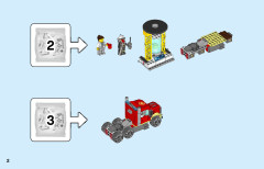 LEGO 60282 instructions page 2 – build guide
