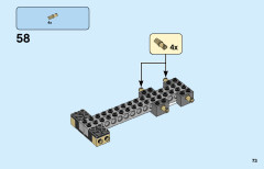 LEGO 60282 instructions page 73 – build guide
