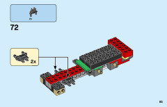 LEGO 60282 instructions page 85 – build guide