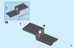 LEGO 60282 instructions page 87 – build guide