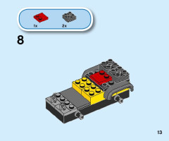 LEGO 60284 instructions page 13 – build guide