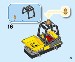 LEGO 60284 instructions page 21 – build guide