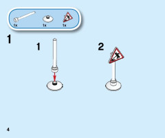 LEGO 60284 instructions page 4 – build guide