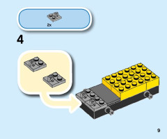 LEGO 60284 instructions page 9 – build guide