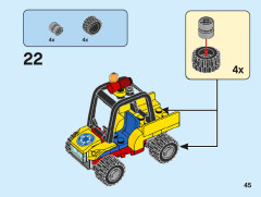 LEGO 60286 instructions page 45 – build guide