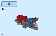 LEGO 60287 instructions page 40 – build guide