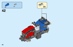 LEGO 60287 instructions page 42 – build guide
