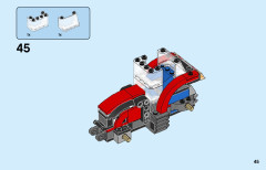LEGO 60287 instructions page 45 – build guide
