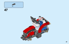 LEGO 60287 instructions page 47 – build guide