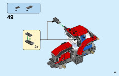 LEGO 60287 instructions page 49 – build guide